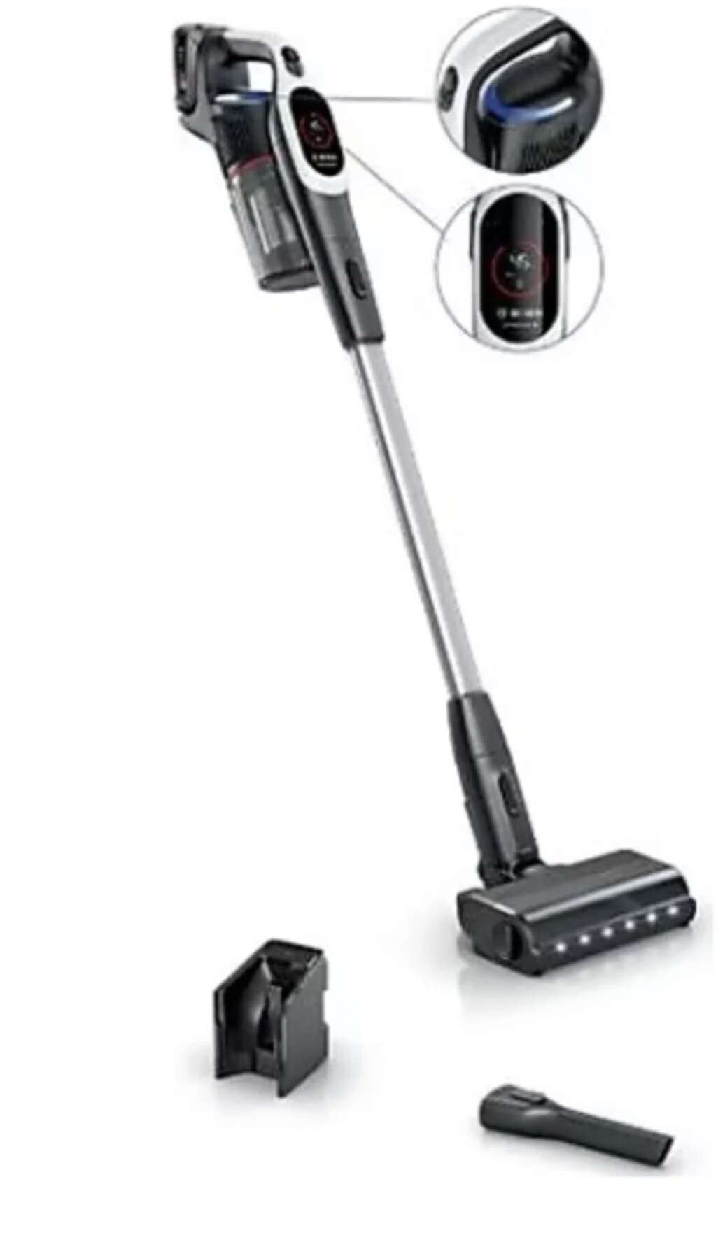 Bosch BCS931WBA Unlimited 9 – Microclean Teknolojili Dik Şarjlı Süpürge